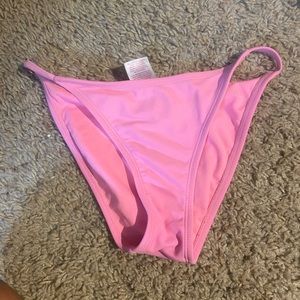 baby pink bikini bottoms